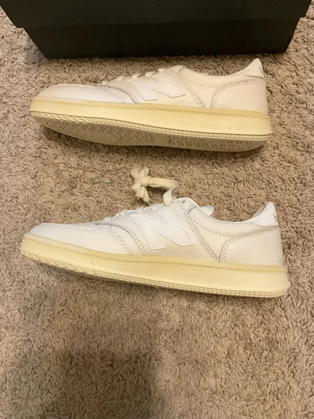 j.crew x new balance t500 unisex sneakers. size: mens - 7 1/2 M, Womens - 9M.